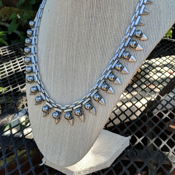 Stella & Dot Jewelry - Stella & Dot Lynx spiked pearl necklace